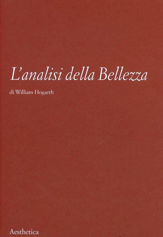L' analisi della bellezza - William Hogarth - copertina