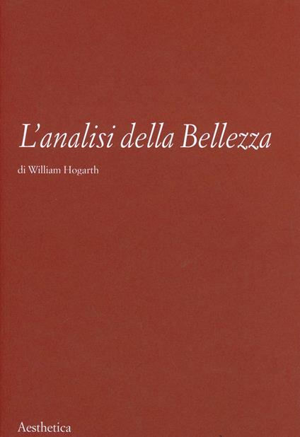 L' analisi della bellezza - William Hogarth - copertina