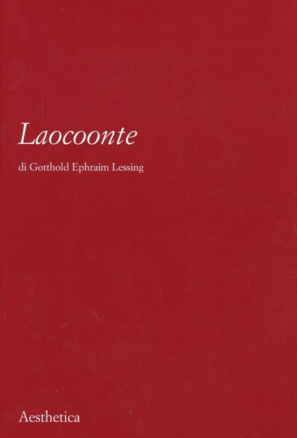 Laocoonte - Gotthold Ephraim Lessing - copertina