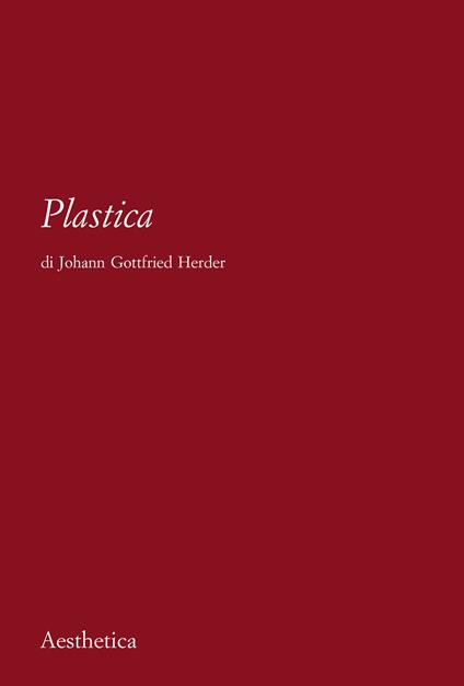 Plastica. Nuova ediz. - J. Gottfried Herder - copertina