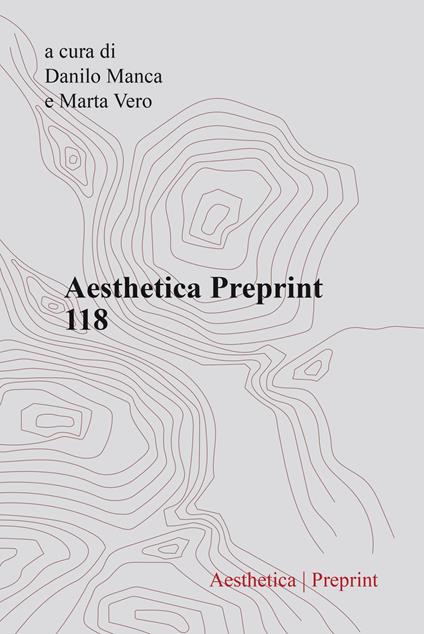 Aesthetica preprint. Vol. 118 - copertina