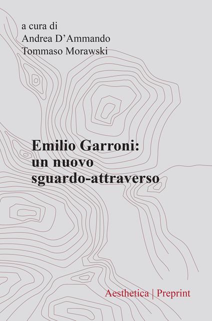 Aesthetica preprint (2022). Vol. 119: Emilio Garroni. Un nuovo sguardo-attraverso - copertina