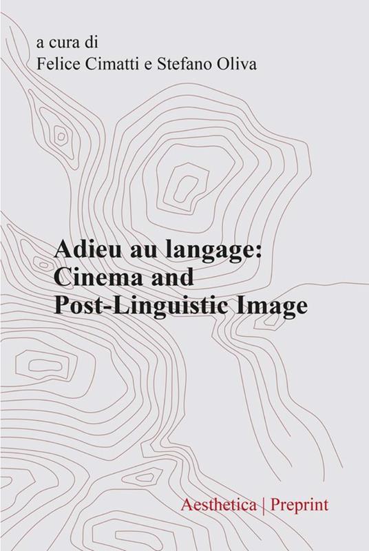 Adieu au langage - Oliva Cimatti - copertina