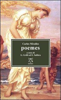 Poemes. Ediz. catalana e italiana - Carles Miralles - copertina