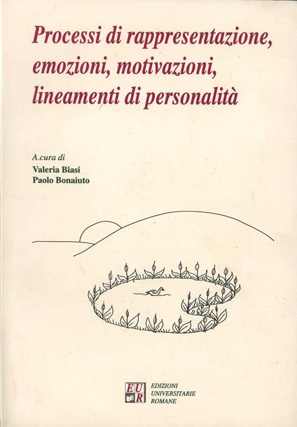 Processi di rappresentazione, emozioni, motivazioni, lineamenti di personalità - copertina