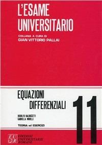 Equazioni differenziali - Rodolfo Balduccetti,Gabriella Morelli - copertina