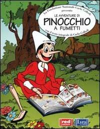 Le avventure di Pinocchio a fumetti con il testo integrale di Carlo Collodi - copertina