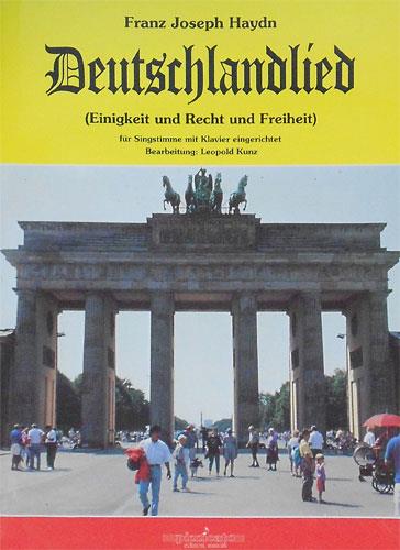 Deutschlandlied. Per voce e pianoforte - Franz Joseph Haydn - copertina