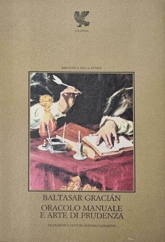 Oracolo manuale e arte di prudenza - Baltasar Gracián - copertina