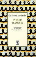 Poesie d'amore - Guillaume Apollinaire - copertina