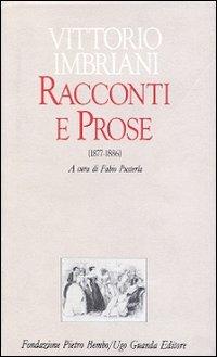 Racconti e prose (1877-1886). Vol. 2 - Vittorio Imbriani - copertina