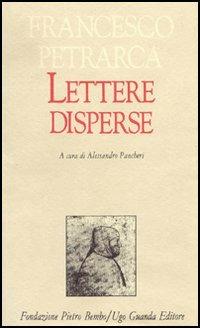 Lettere disperse - Francesco Petrarca - copertina