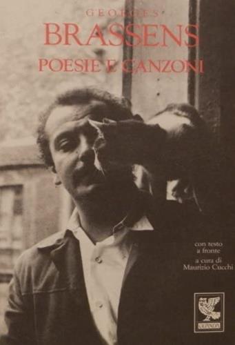Poesie e canzoni. Testo originale a fronte - Georges Brassens - copertina