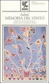 Memoria del vento - Adonis - copertina