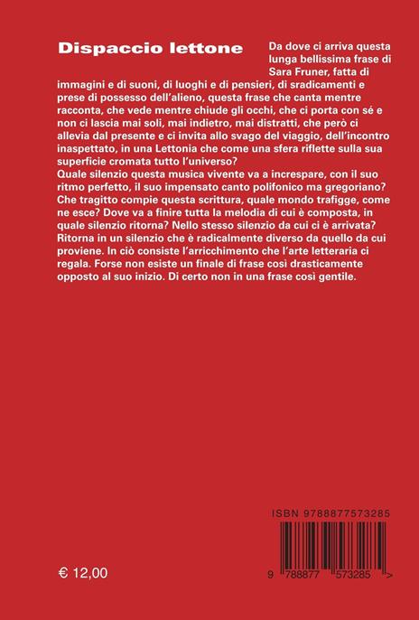 Dispaccio lettone - Sara Fruner - 2