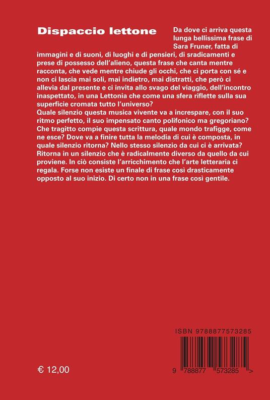 Dispaccio lettone - Sara Fruner - 2