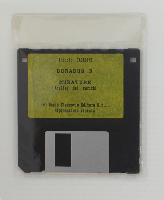 Doradus. Con floppy disk. Vol. 3: Murature. Analisi dei carichi. Modalità costruttive. Particolari esecutivi