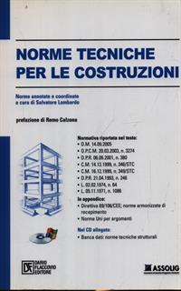 Norme tecniche per le costruzioni. Con CD-ROM