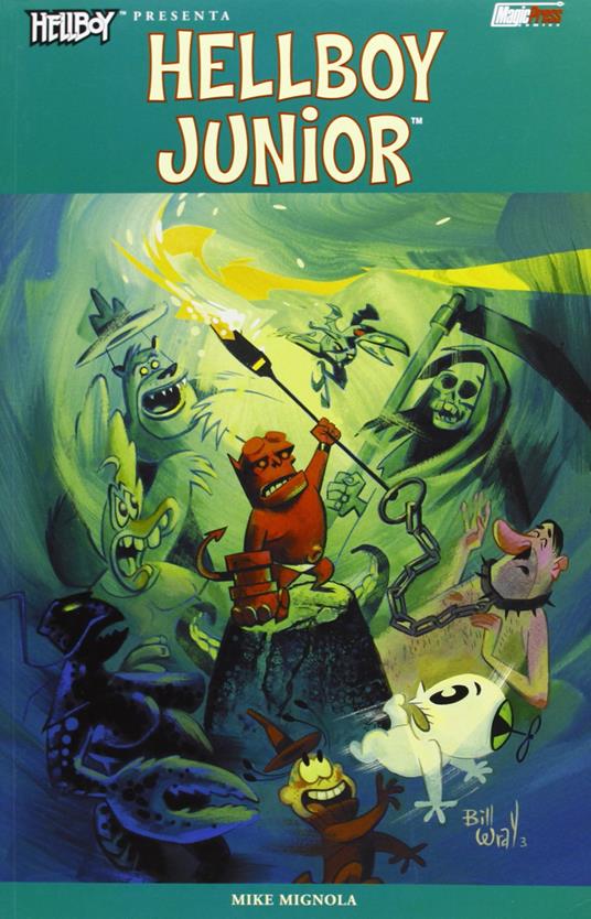 Hellboy junior. Dark horse - Mike Mignola - copertina