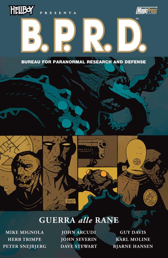 Guerra alle rane. Hellboy presenta B.P.R.D.. Vol. 12 - Mike Mignola,John Arcudi,Guy Davis - copertina