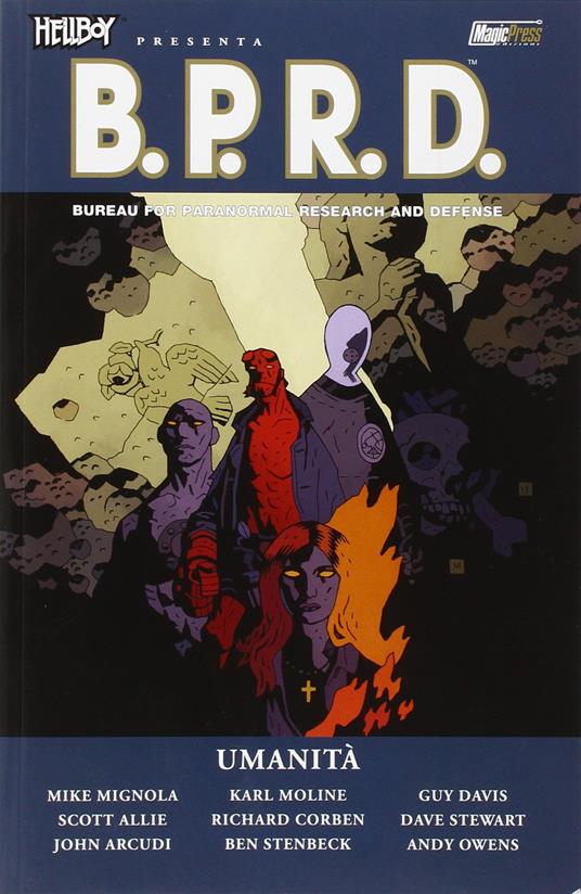 Umanità. Hellboy presenta B.P.R.D. Vol. 15 - copertina