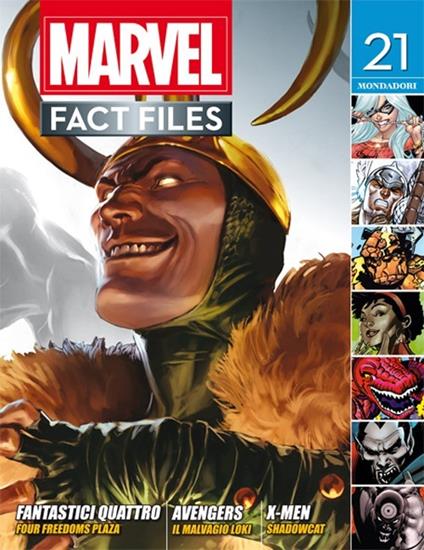 Marvel fact files. Vol. 12 - copertina