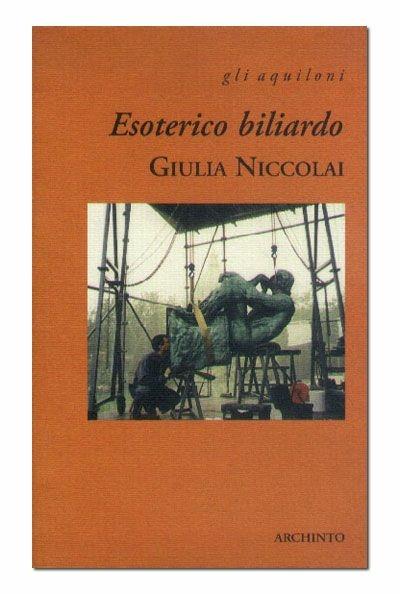 Esoterico biliardo - Giulia Niccolai - copertina