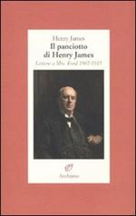 Il panciotto di Henry James. Lettere a Mrs. Ford 1907-1915