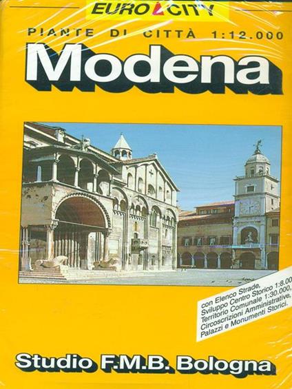 Modena 1:12.000 - copertina
