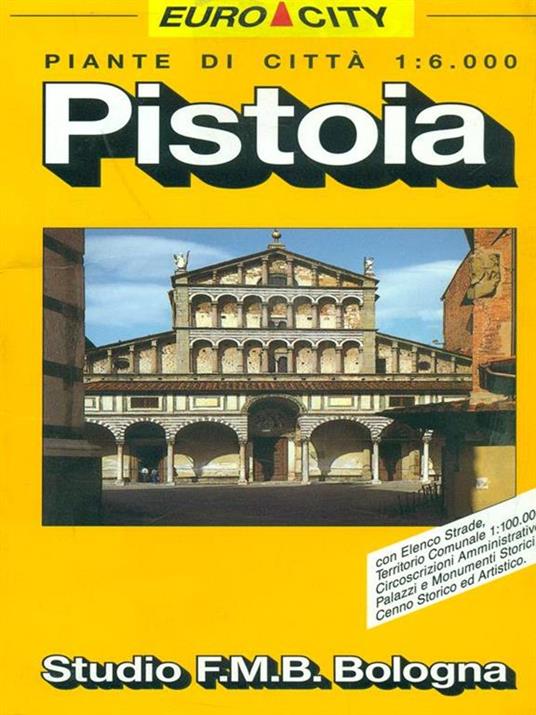 Pistoia 1:6.000 - copertina