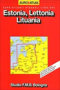 Estonia, Lettonia, Lituania 1:300.000 - copertina