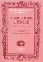 Stratigrafia di un poeta: Alfonso Gatto