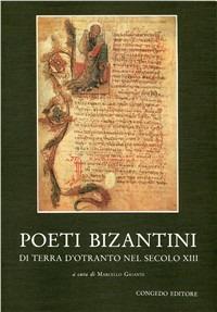 Poeti bizantini di Terra d'Otranto nel secolo XIII - copertina
