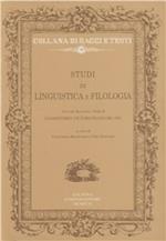 Studi di linguistica e filologia. Vol. 2\2: Charisteria Victori Pisani oblata.