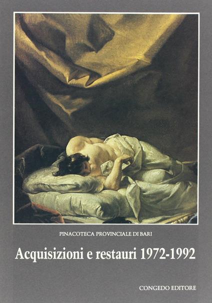 Acquisizioni e restauri 1972-1992. Catalogo della mostra - copertina