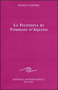 La filosofia di Tommaso d'Aquino (tre conferenze) - Rudolf Steiner - copertina