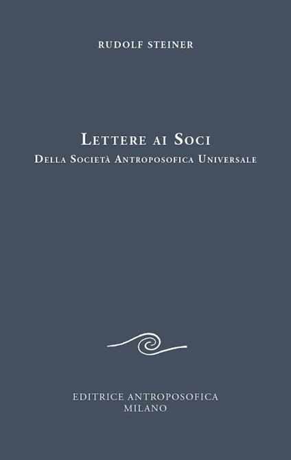 Lettere ai soci (1924) - Rudolf Steiner - copertina