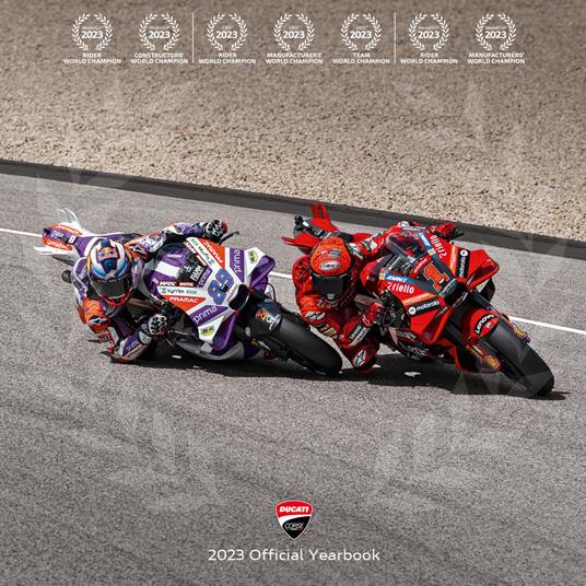 Ducati corse. 2023 official yearbook. Ediz. italiana e inglese - copertina
