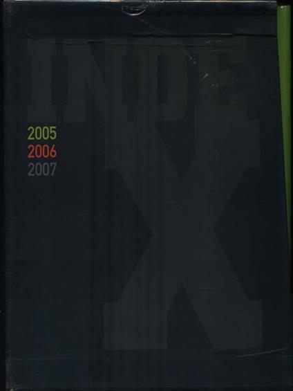 ADI design index 2005-2007. Preselezione 21° Premio Compasso d'oro 2008. Ediz. italiana e inglese - copertina