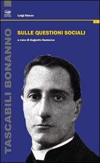 Sulle questioni sociali - Luigi Sturzo - copertina