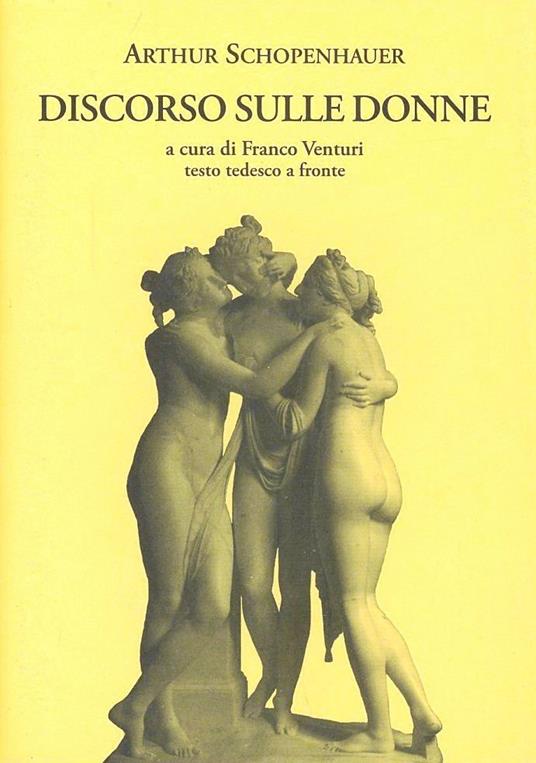 Discorso sulle donne. Testo tedesco a fronte - Arthur Schopenhauer - copertina