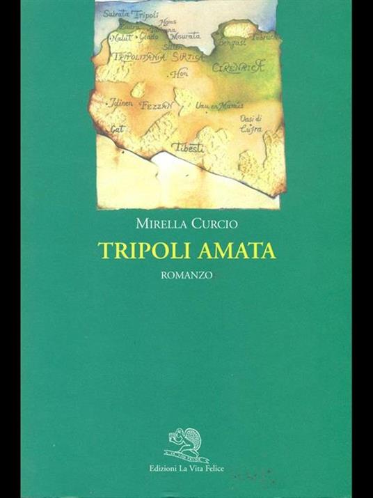 Tripoli amata - Mirella Curcio - copertina