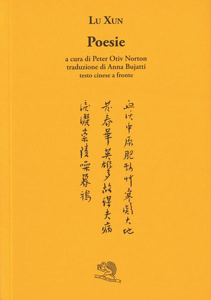 Poesie. Testo cinese a fronte - Xun Lu - copertina