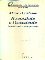 Il sensibile e l'eccedente. Mondo estetico, arte, pensiero