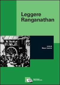 Leggere Ranganathan - copertina