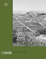 Contesti. Città territori progetti (2008). Vol. 1: Agricoltura e paesaggio.