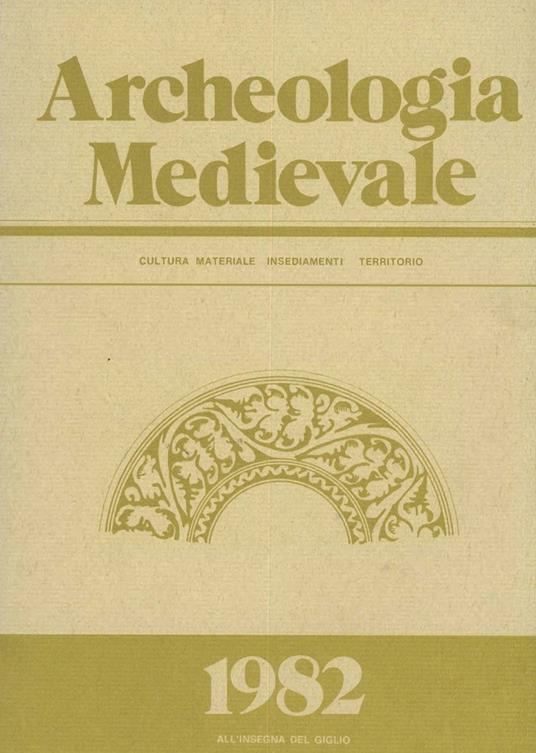 Archeologia medievale (1982). Ediz. multilingue. Vol. 9 - copertina