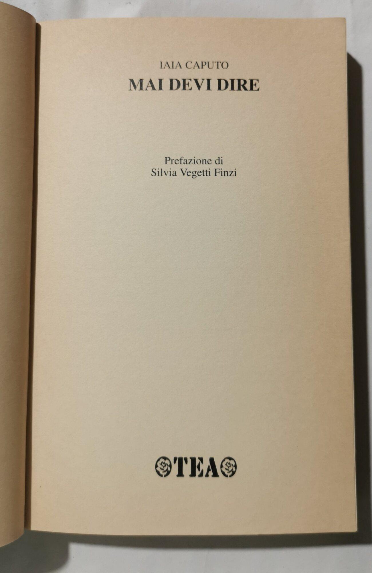 Mai devi dire. Indagine sull'incesto