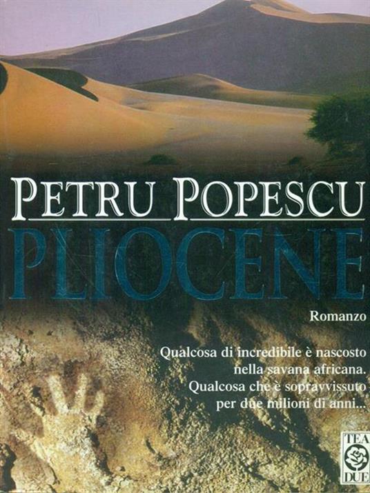 Pliocene - Petru Popescu - copertina