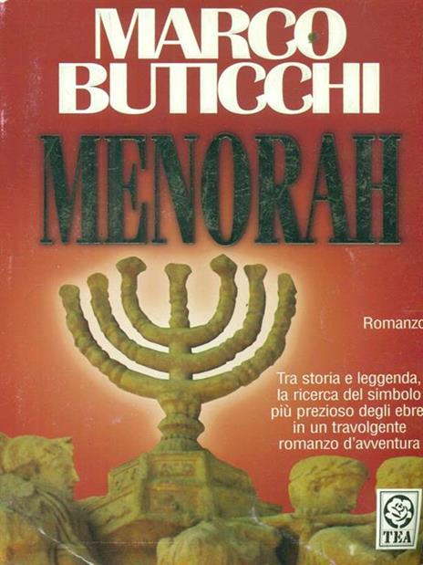 Menorah - Marco Buticchi - copertina